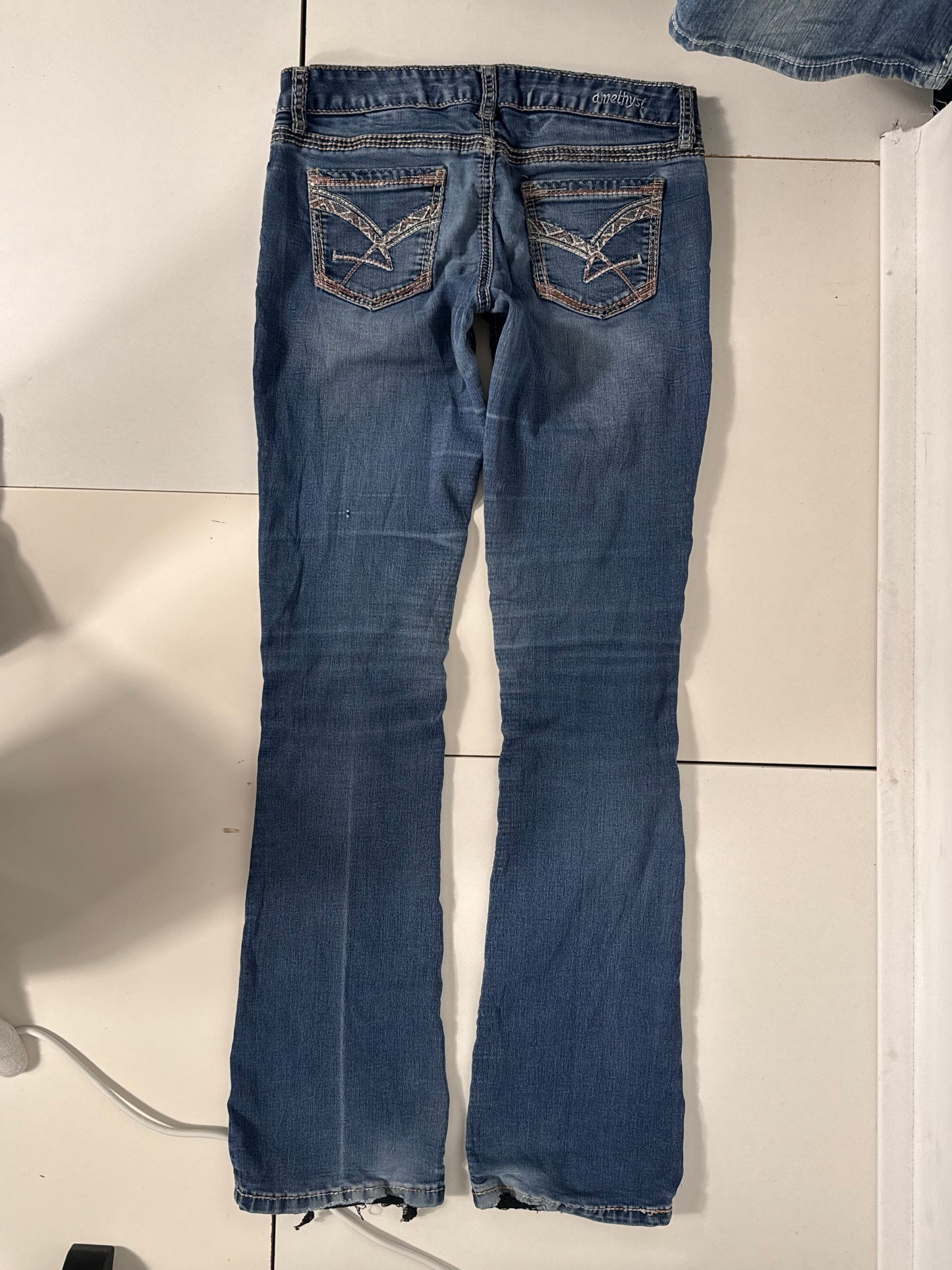 Lågmidjade jeans stl: XS