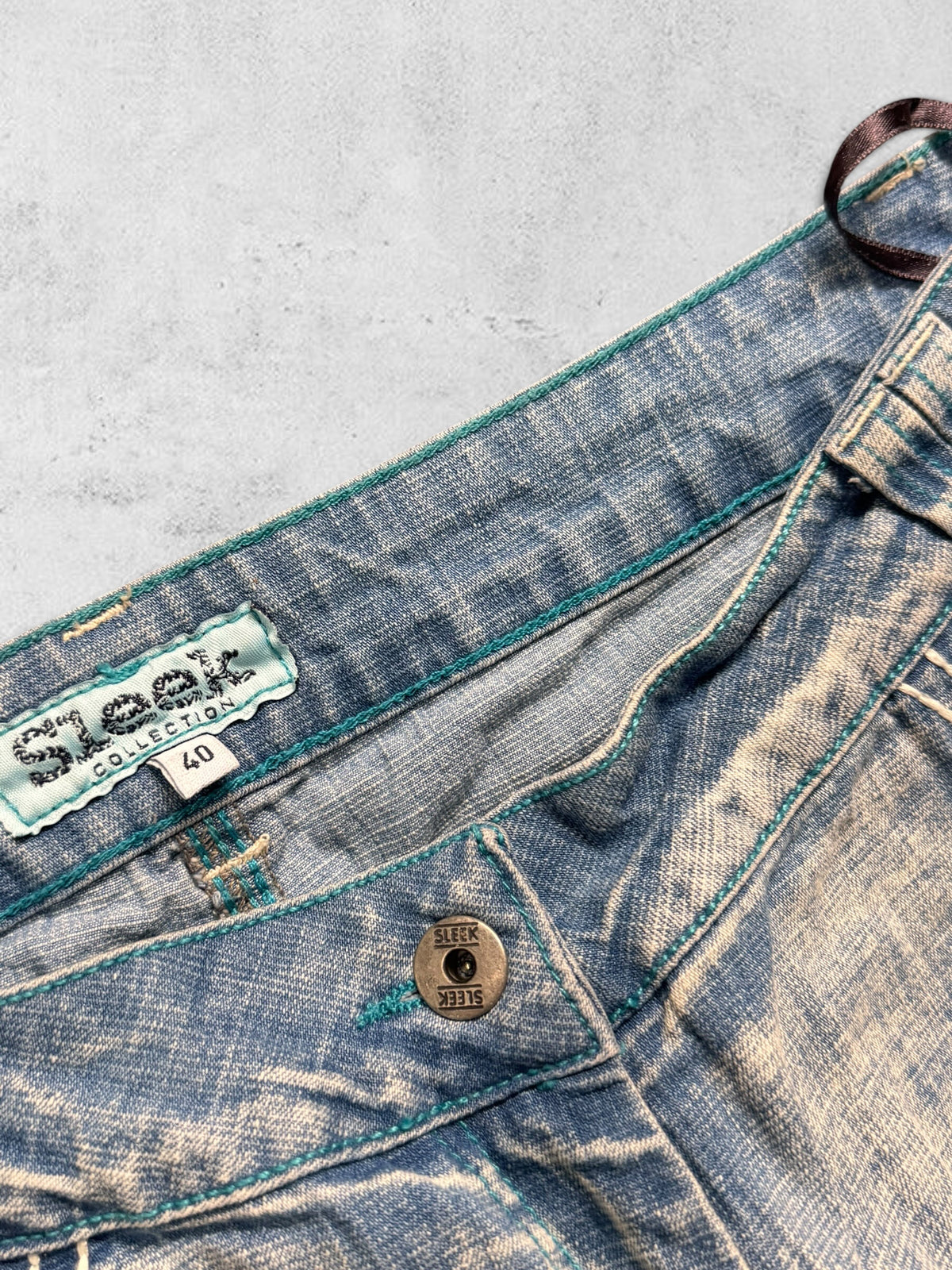 Lågmidjade jeans stl: S