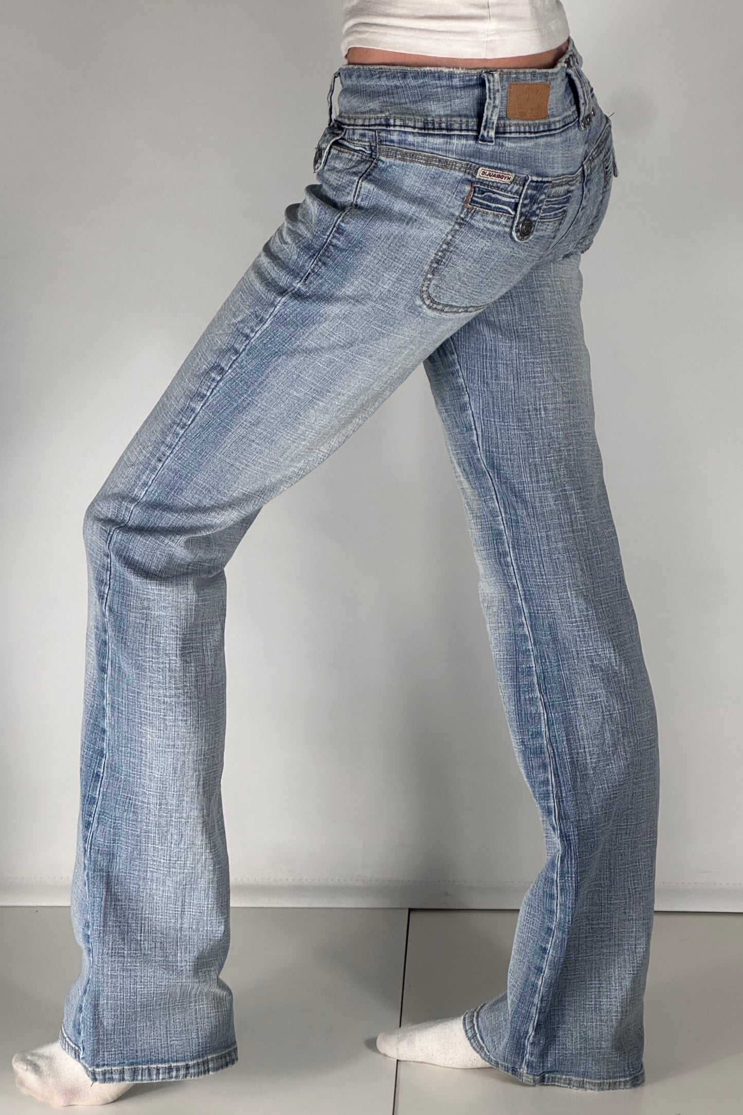 Lågmidjade jeans stl: S