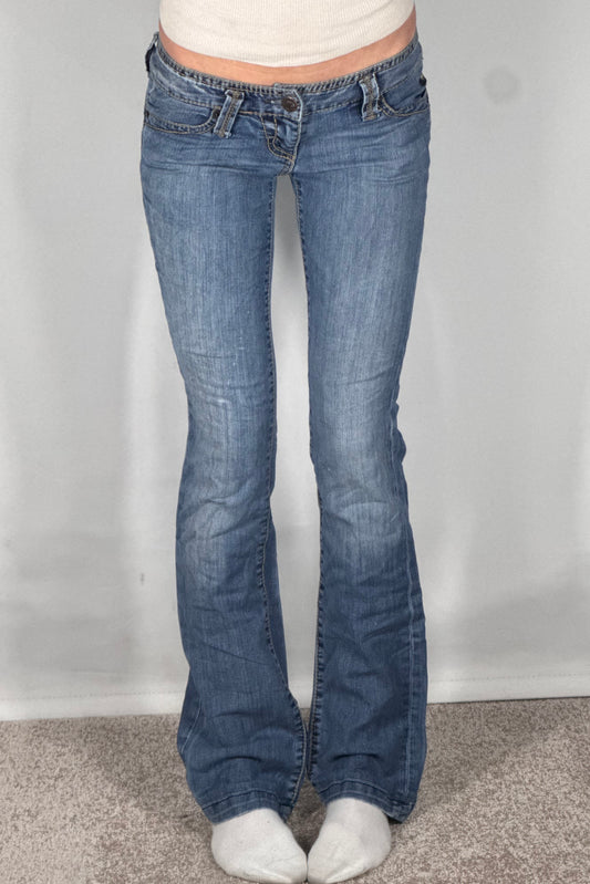 Lågmidjade jeans stl: XXS