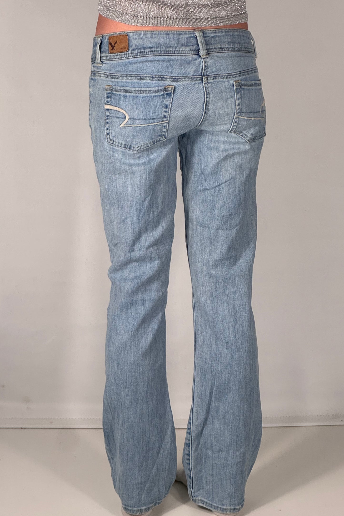Lågmidjade jeans stl: S