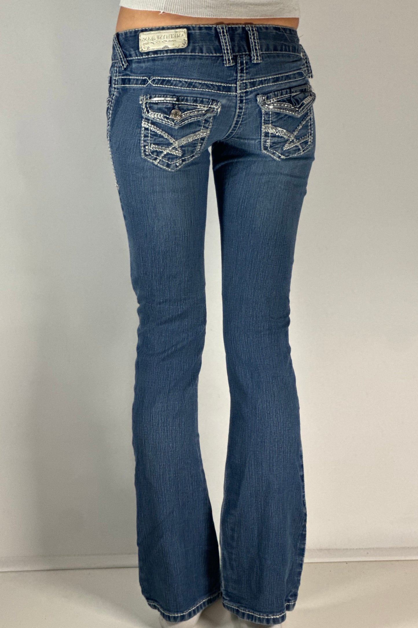 Lågmidjade jeans stl: XS