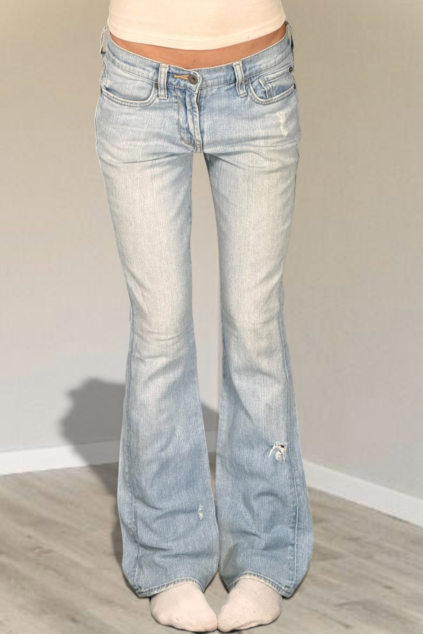 Lågmidjade jeans stl: S