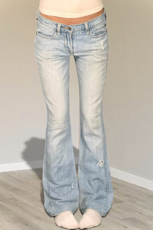 Lågmidjade jeans stl: S