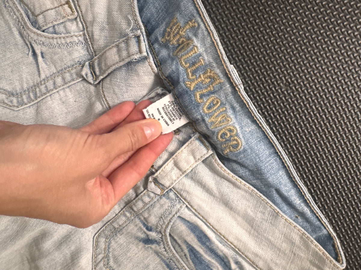 Lågmidjade jeans stl: S/M