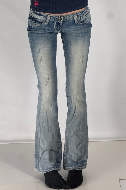 Lågmidjade jeans stl: XXS