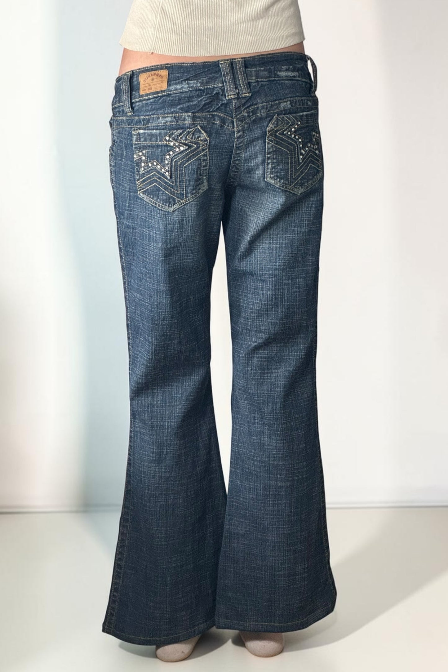 Lågmidjade jeans stl: S