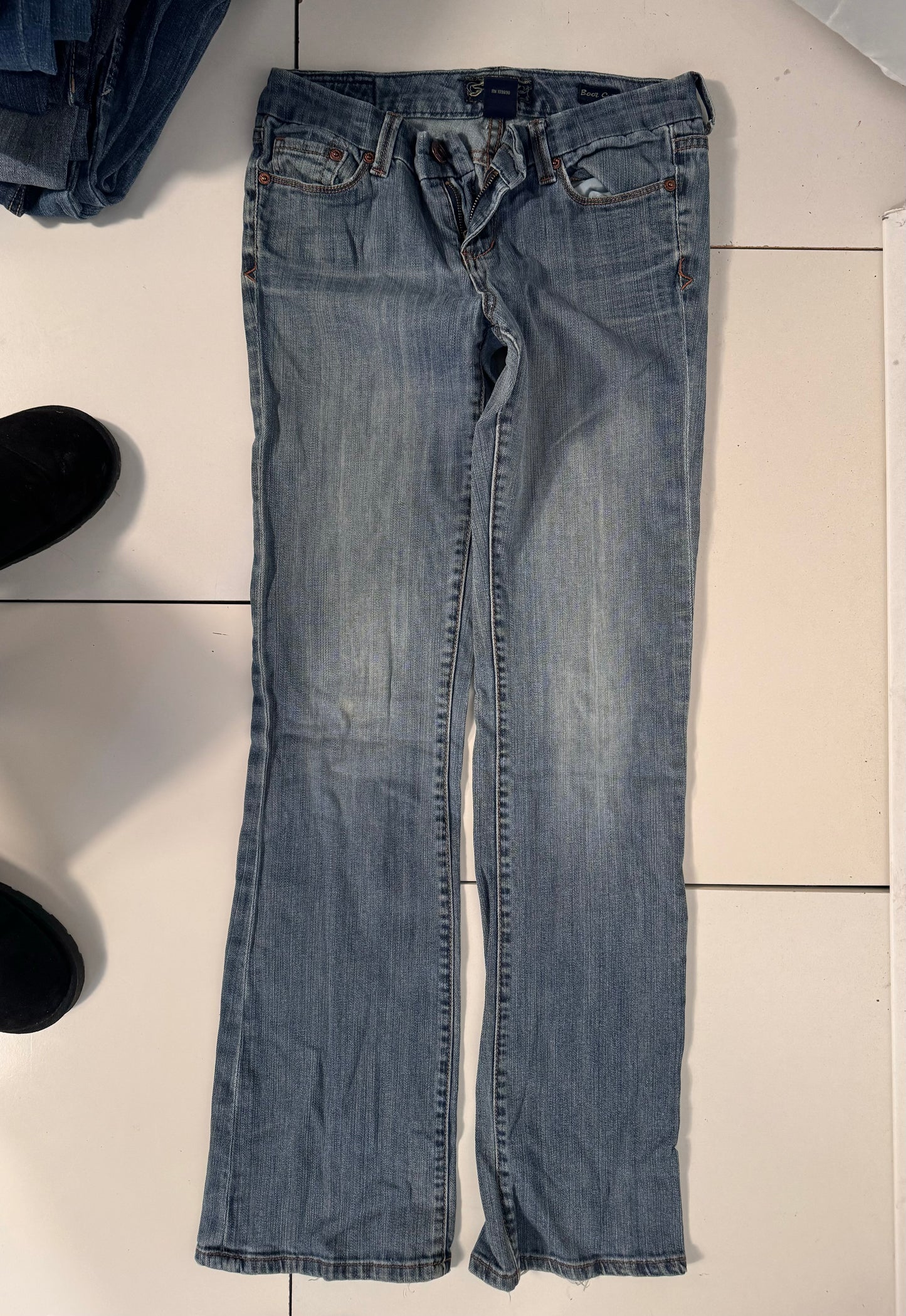 Lågmidjade jeans stl: S