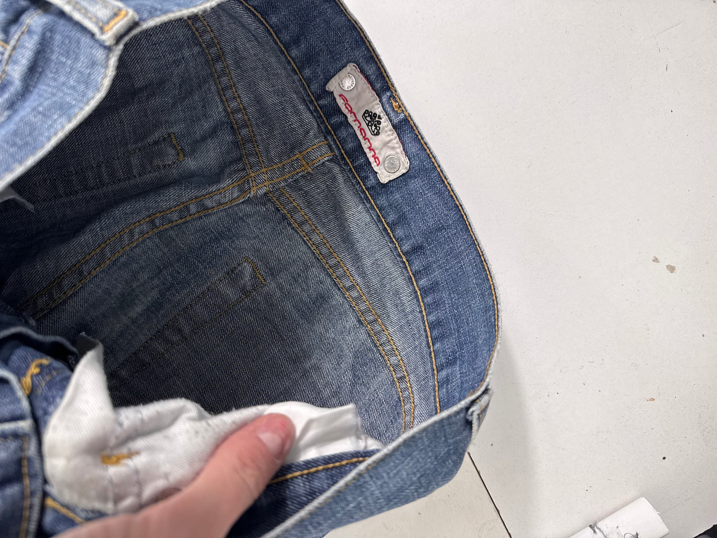 Lågmidjade jeans stl: XS/S