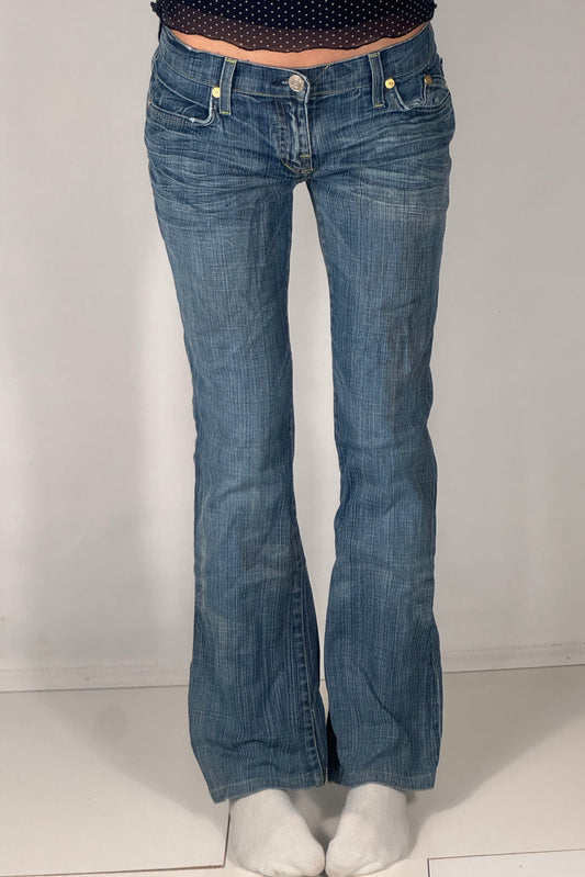 Lågmidjade jeans stl: XS/S