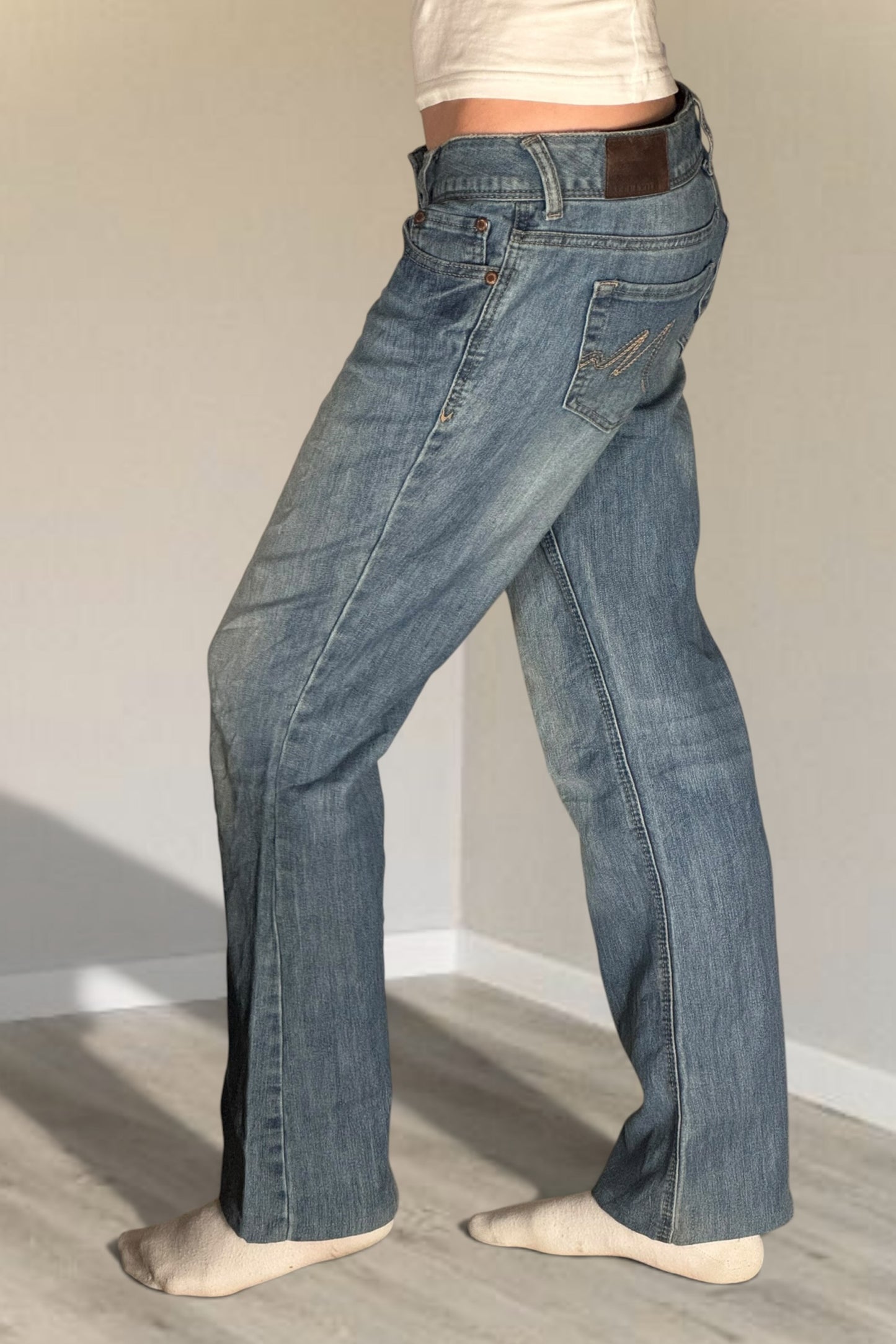 Lågmidjade jeans stl: S