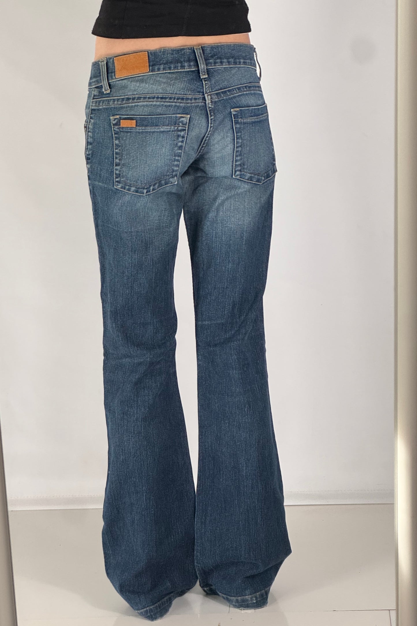 Lågmidjade jeans stl: S