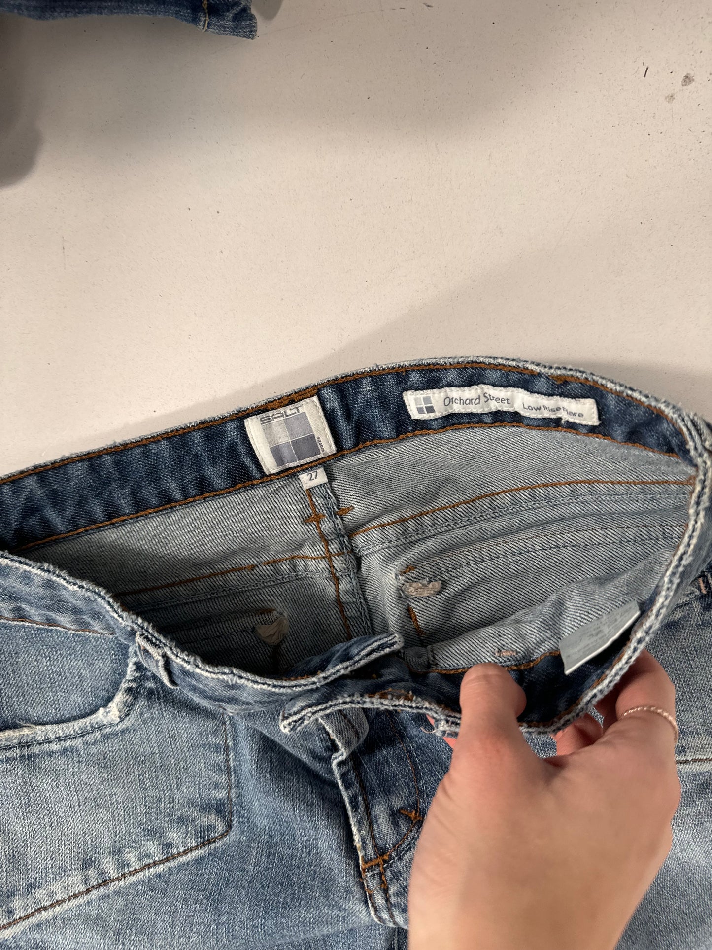 Lavtaljede jeans str: XS