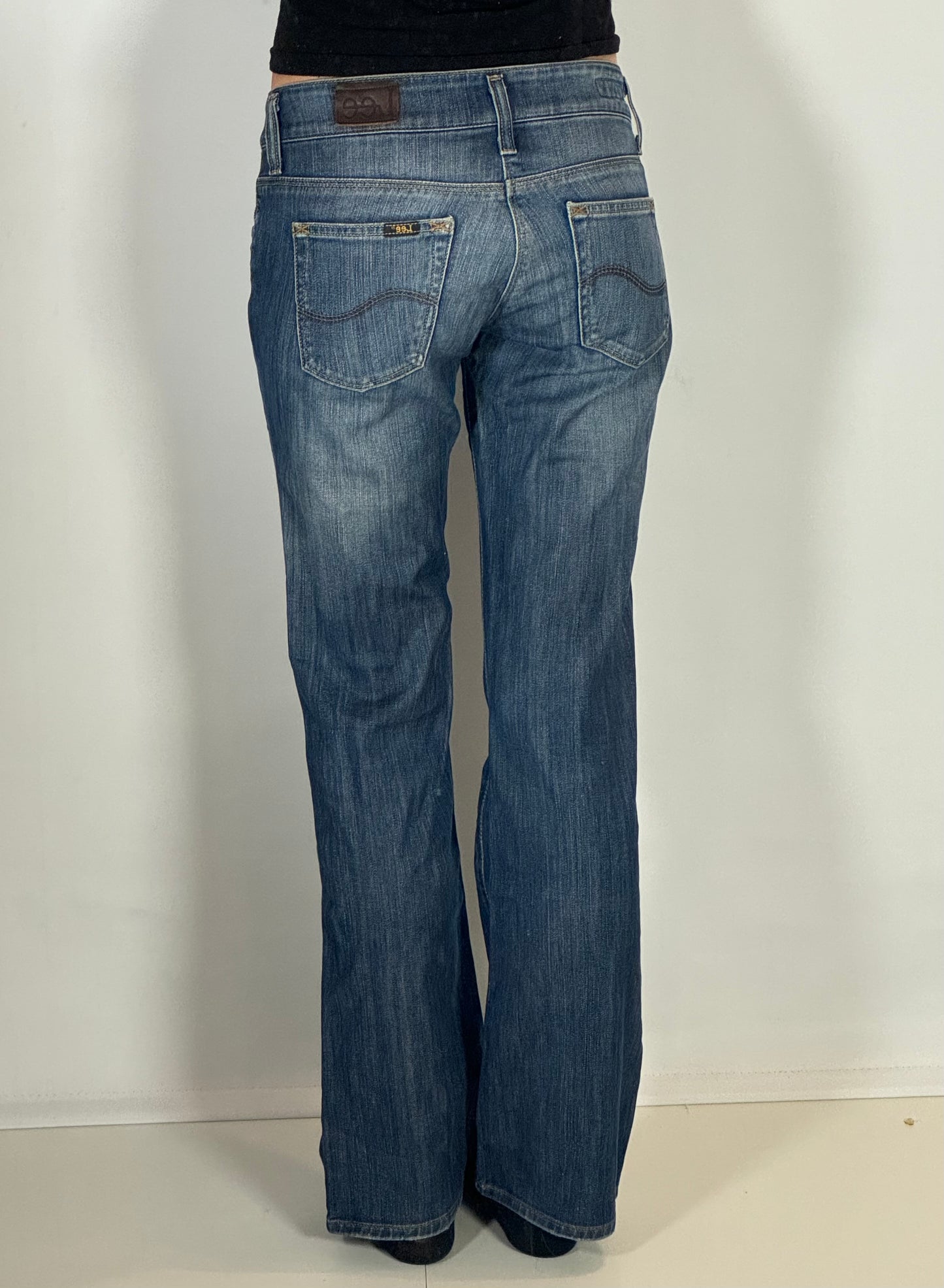 Lågmidjade jeans stl: S