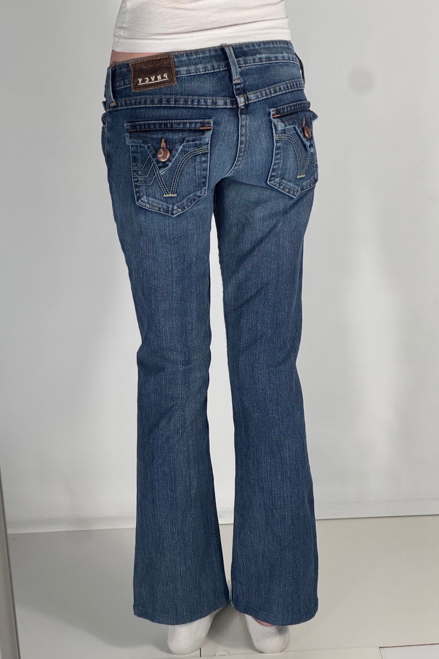 Lågmidjade jeans stl: XS