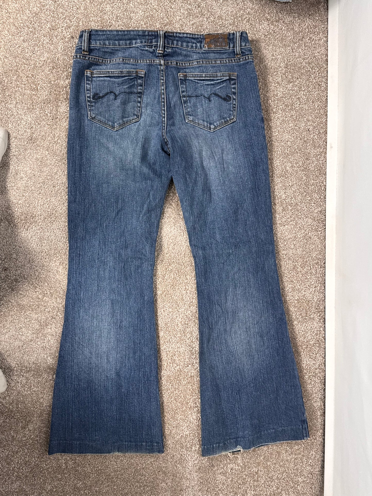 Lågmidjade jeans stl: S/M