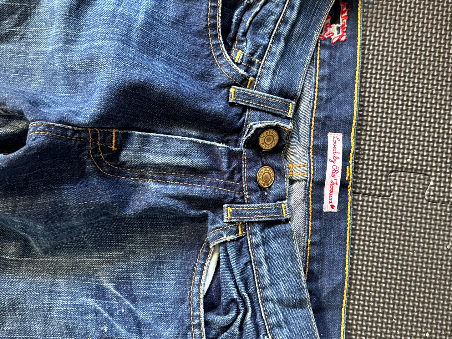 Lågmidjade jeans stl: XS