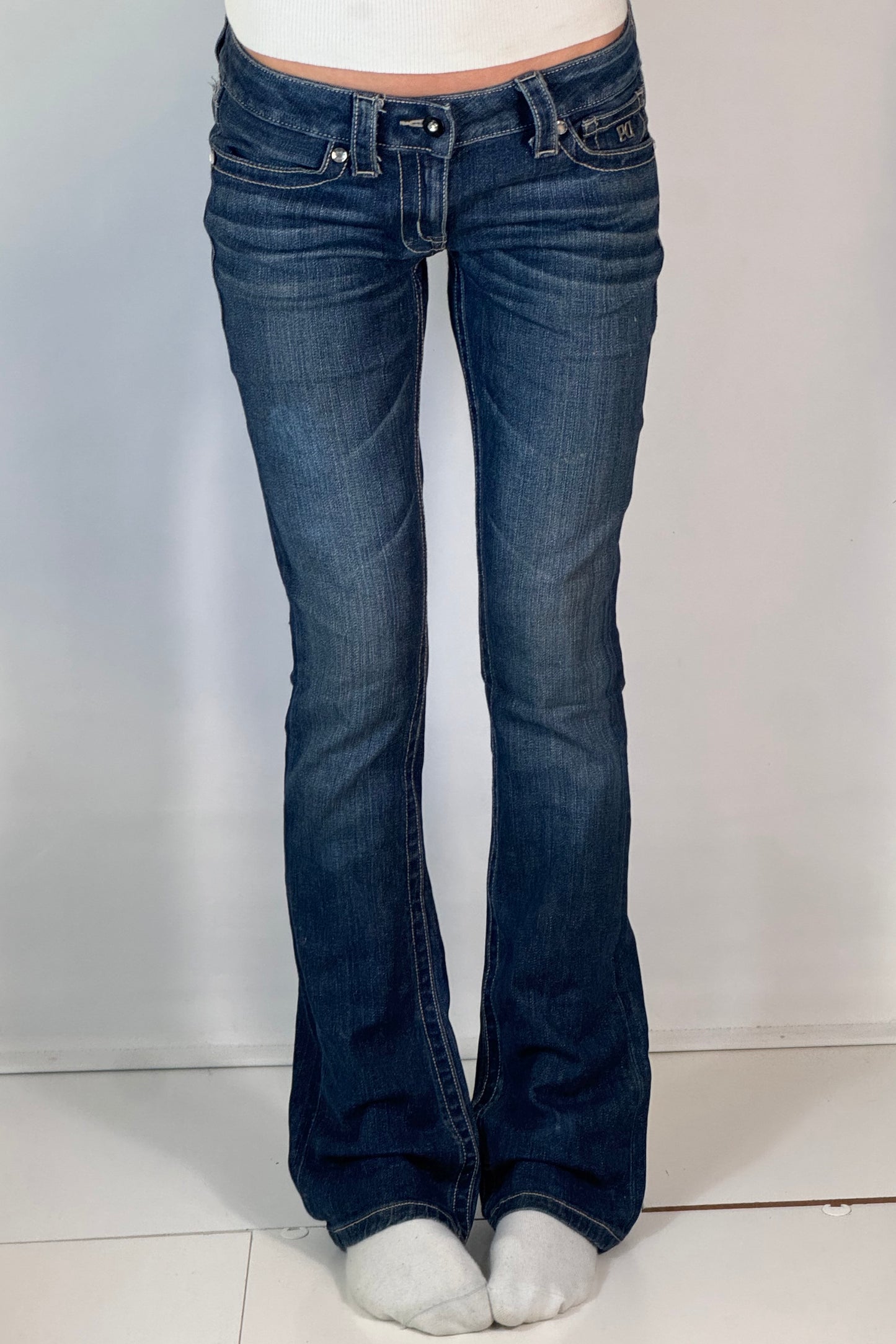 Lågmidjade jeans stl: XS/S