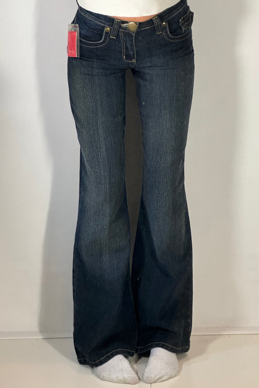 Utsvängda jeans stl: XXS