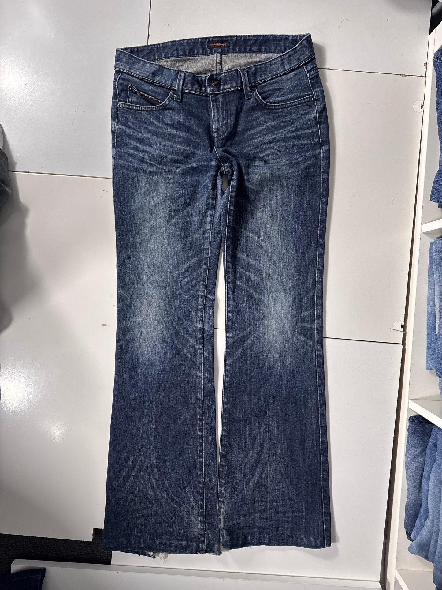 Lågmidjade jeans stl: S