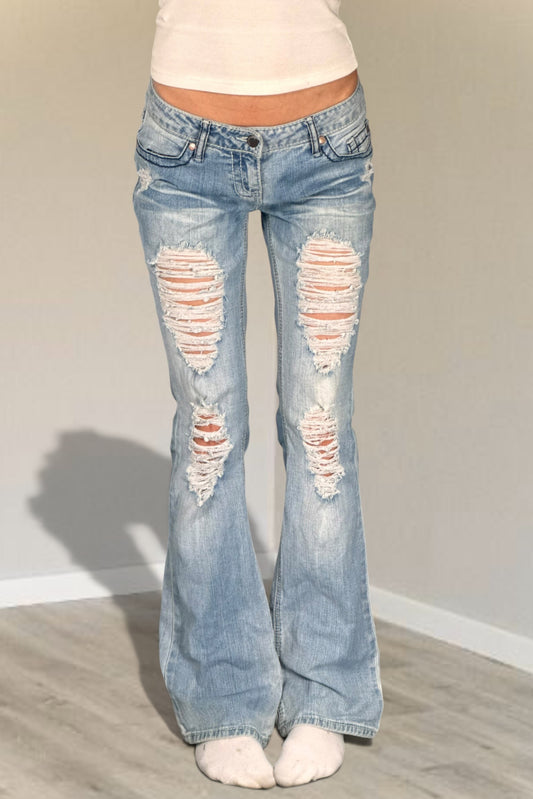 Lågmidjade jeans stl: XS