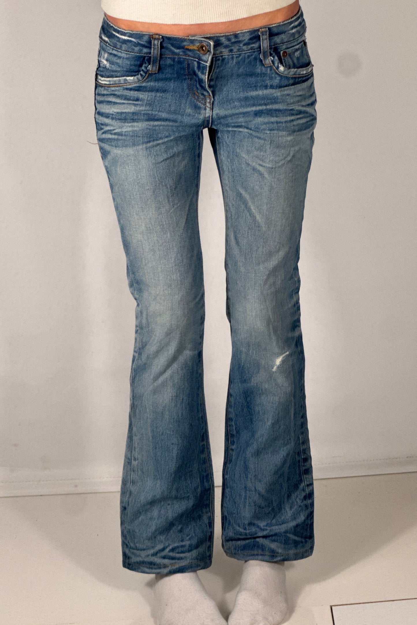 Lavtaljede jeans str: XS
