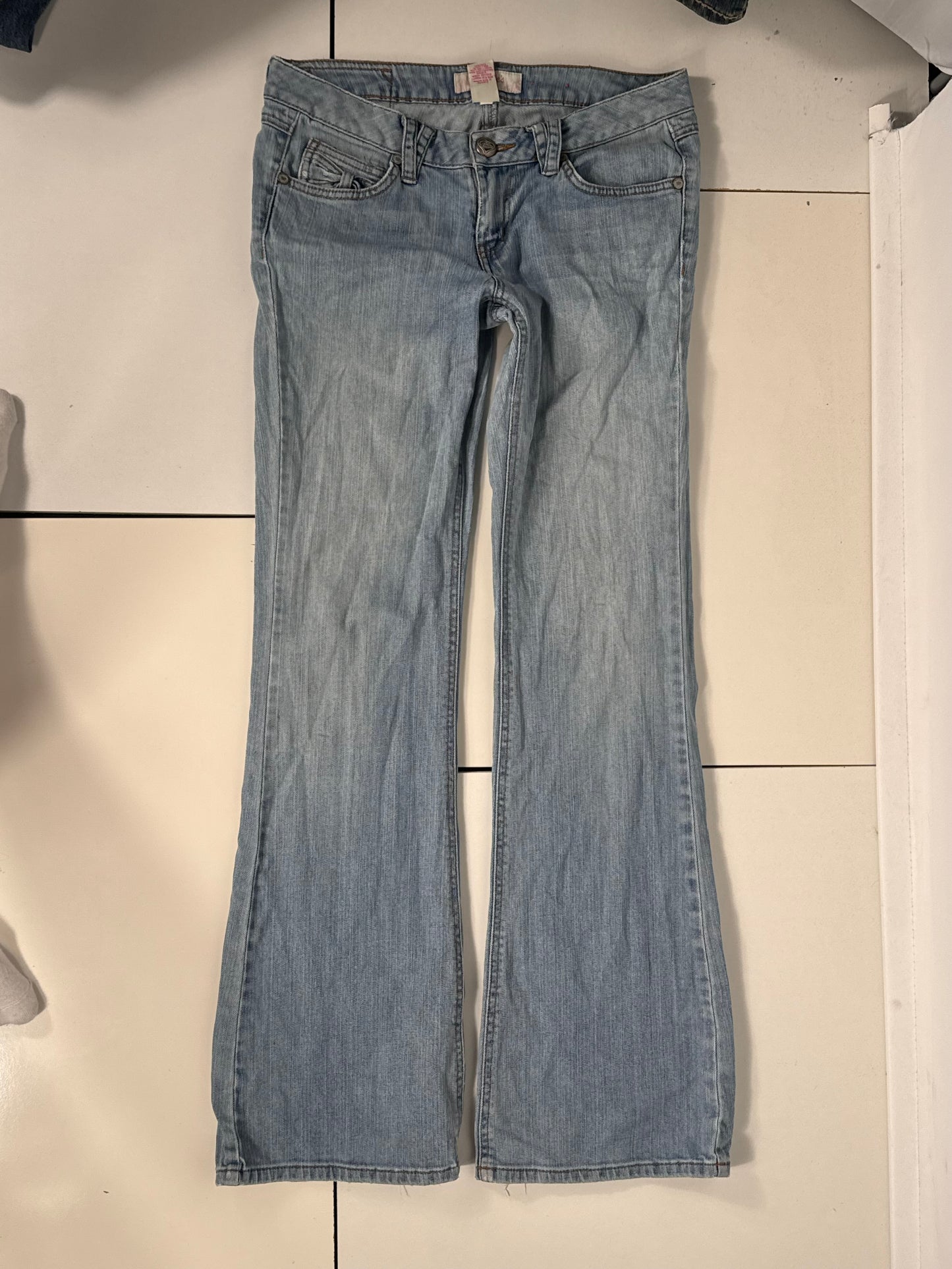 Lavtaljede jeans str: S
