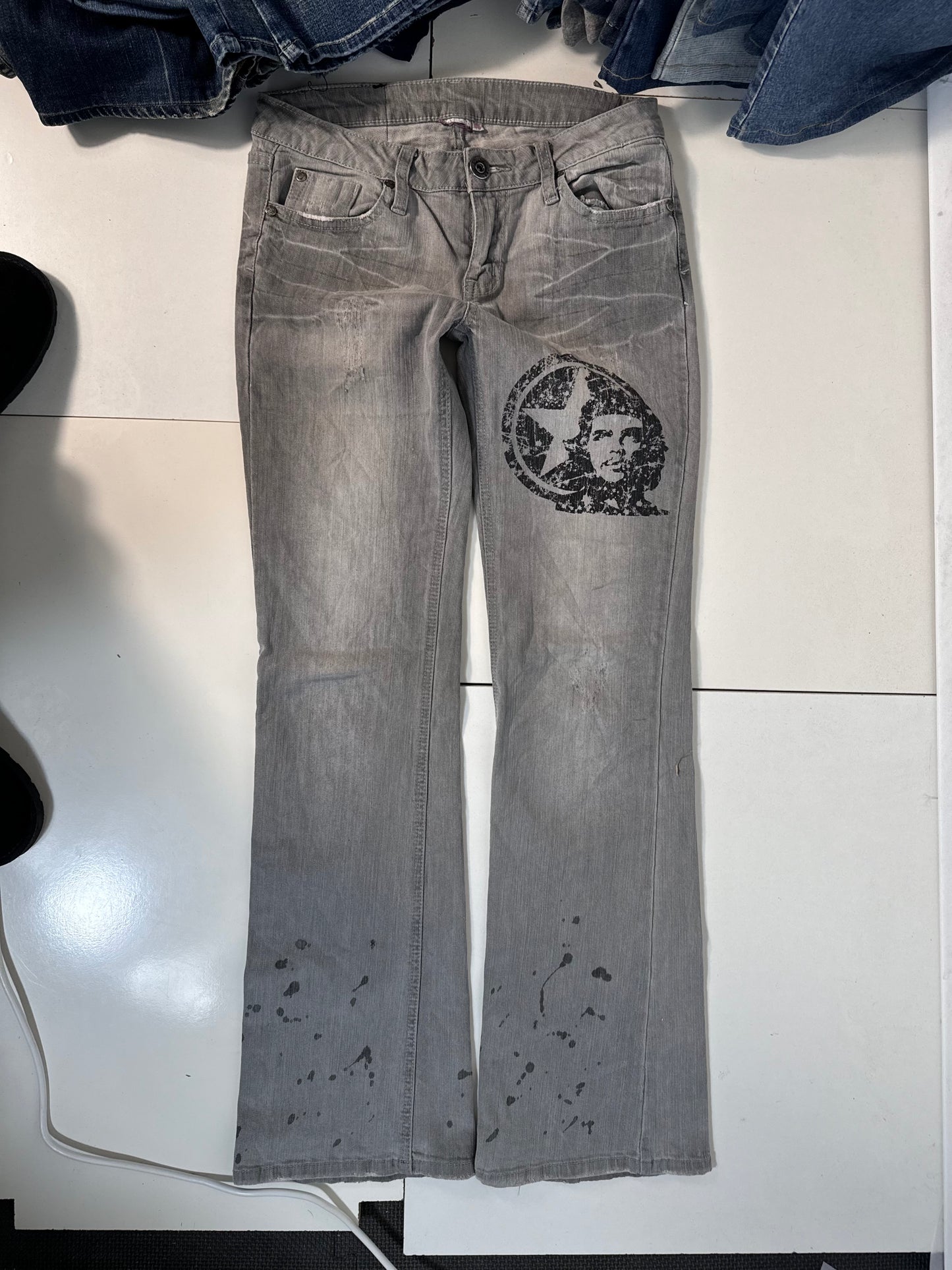 Lågmidjade jeans stl: XS