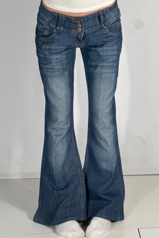 Lågmidjade jeans stl: S
