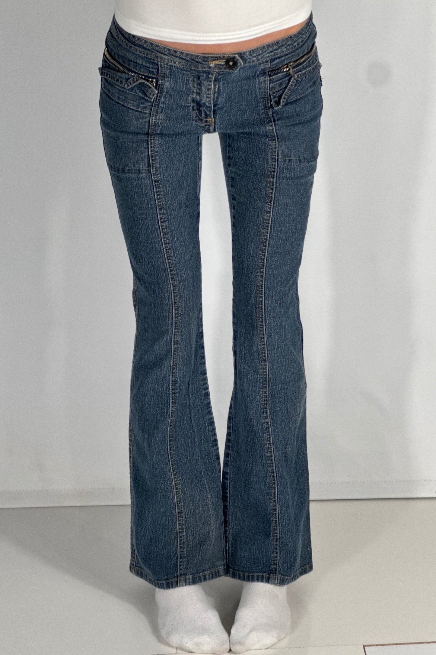 Lågmidjade jeans stl: XXS