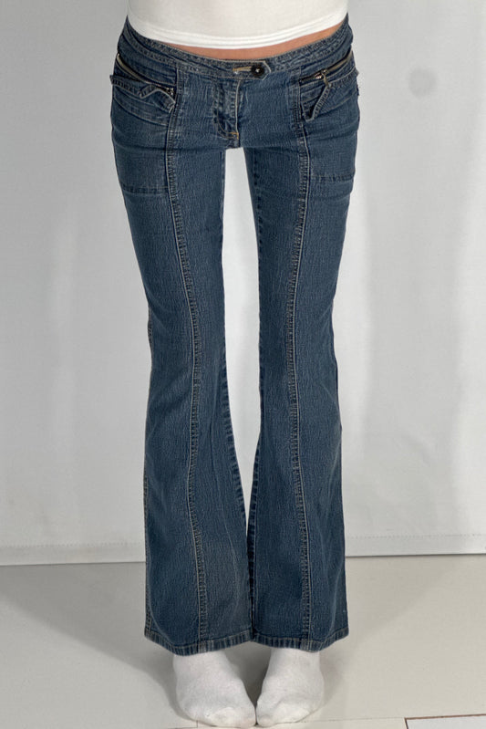Lågmidjade jeans stl: XXS