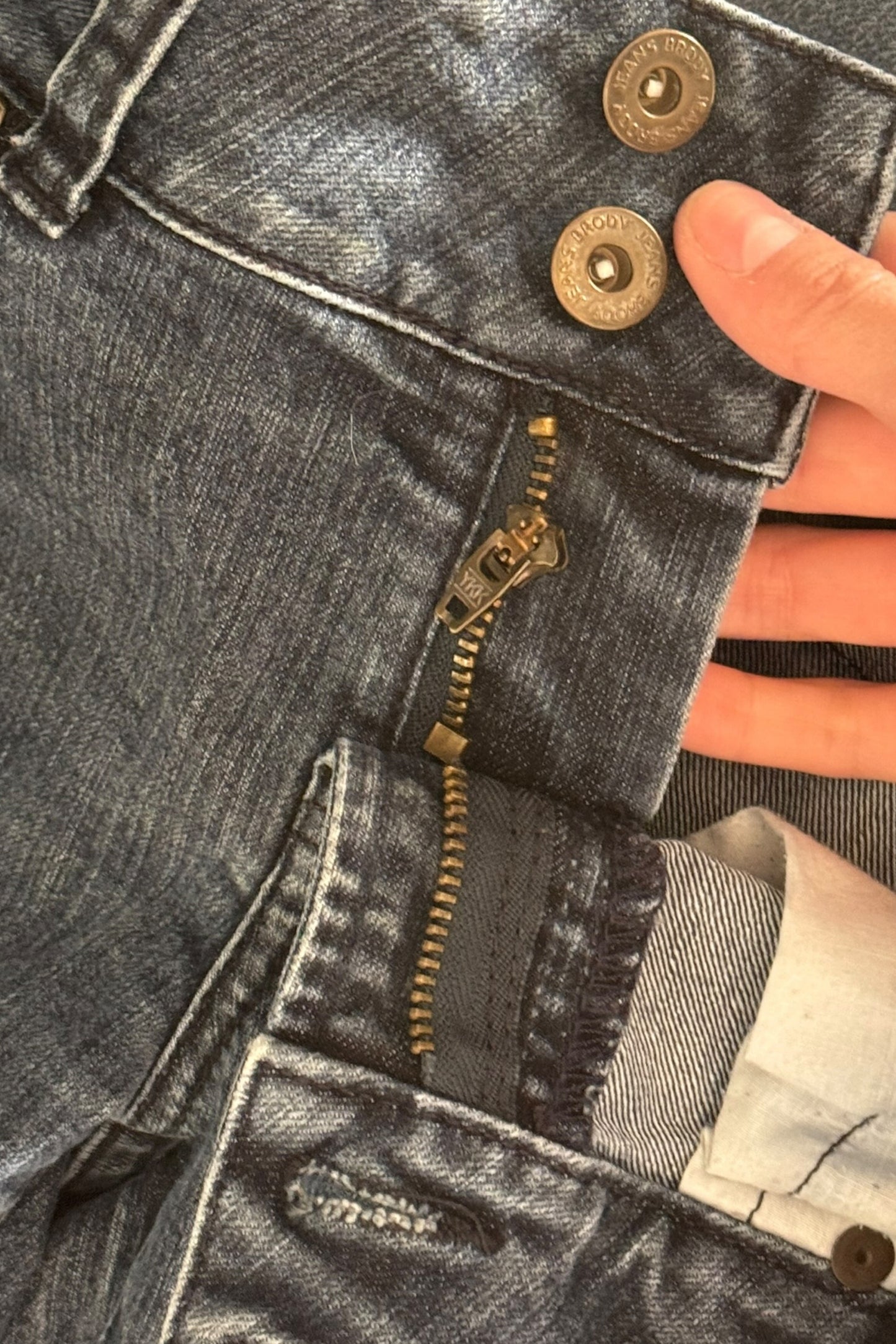 Lågmidjade jeans stl: XS