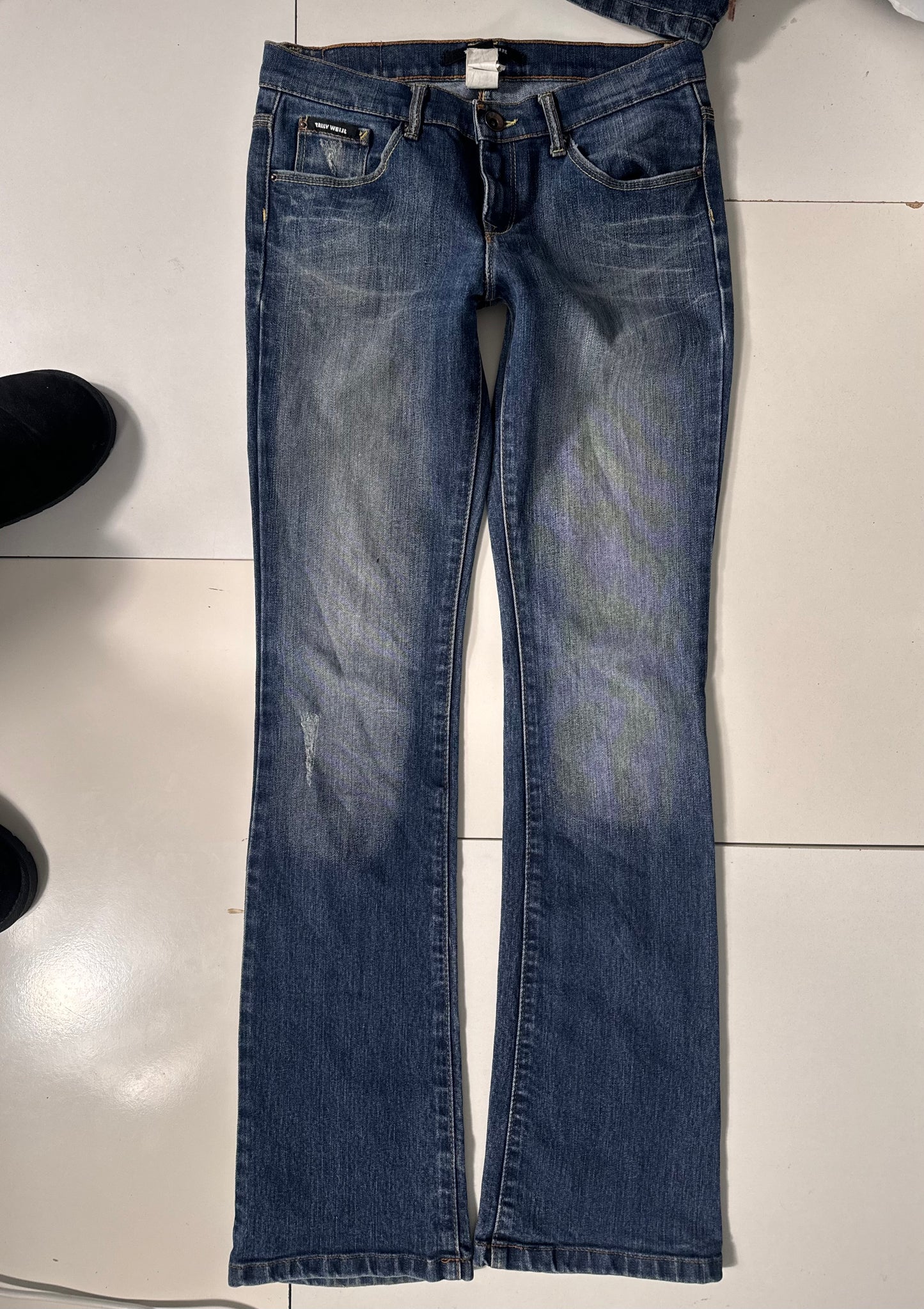 Lavlivede jeans str: XS