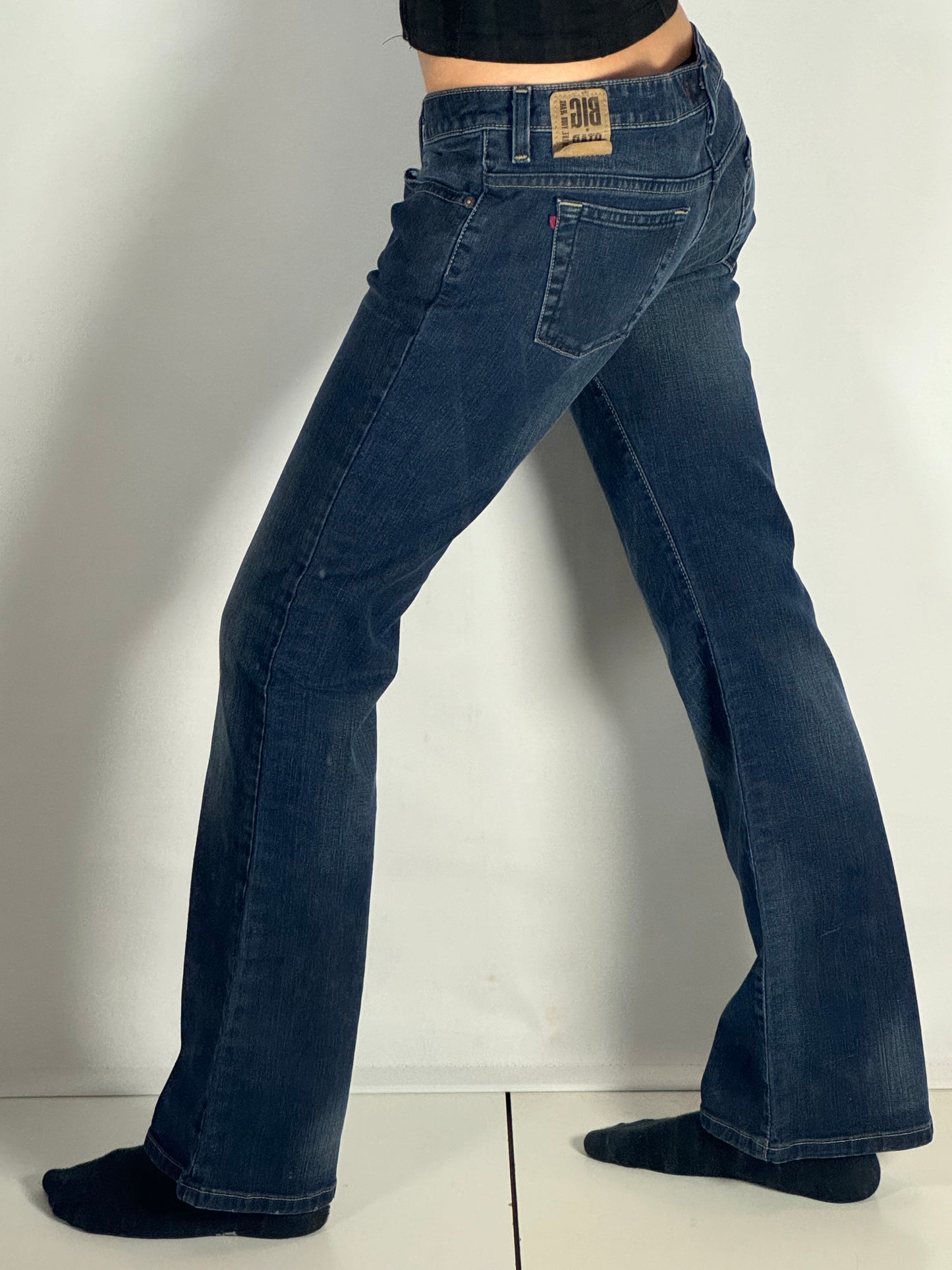 Lågmidjade jeans stl: S