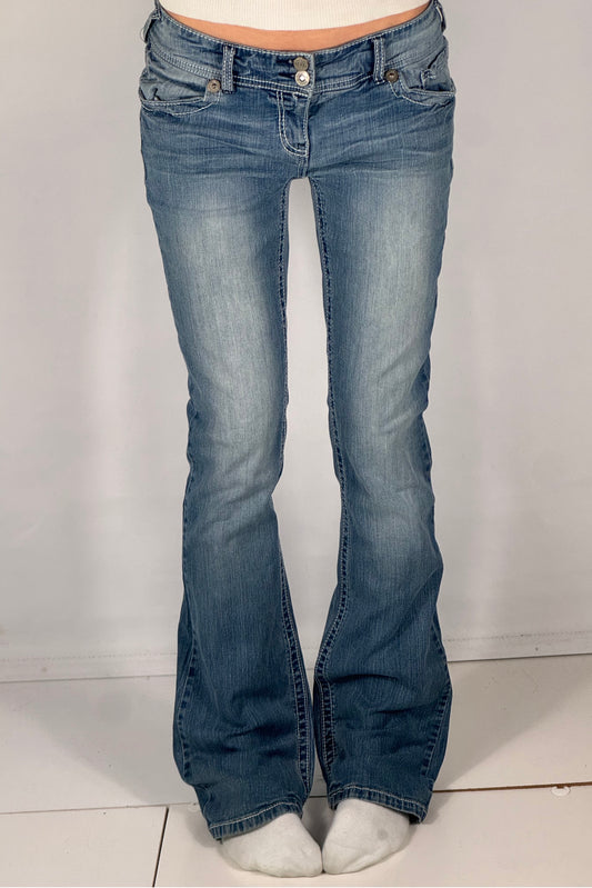 Lågmidjade jeans stl: XS