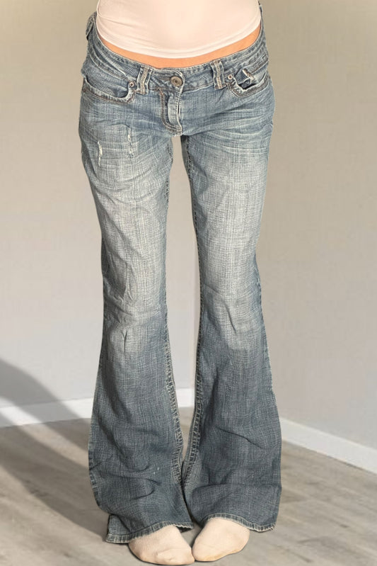 Lågmidjade jeans stl: S