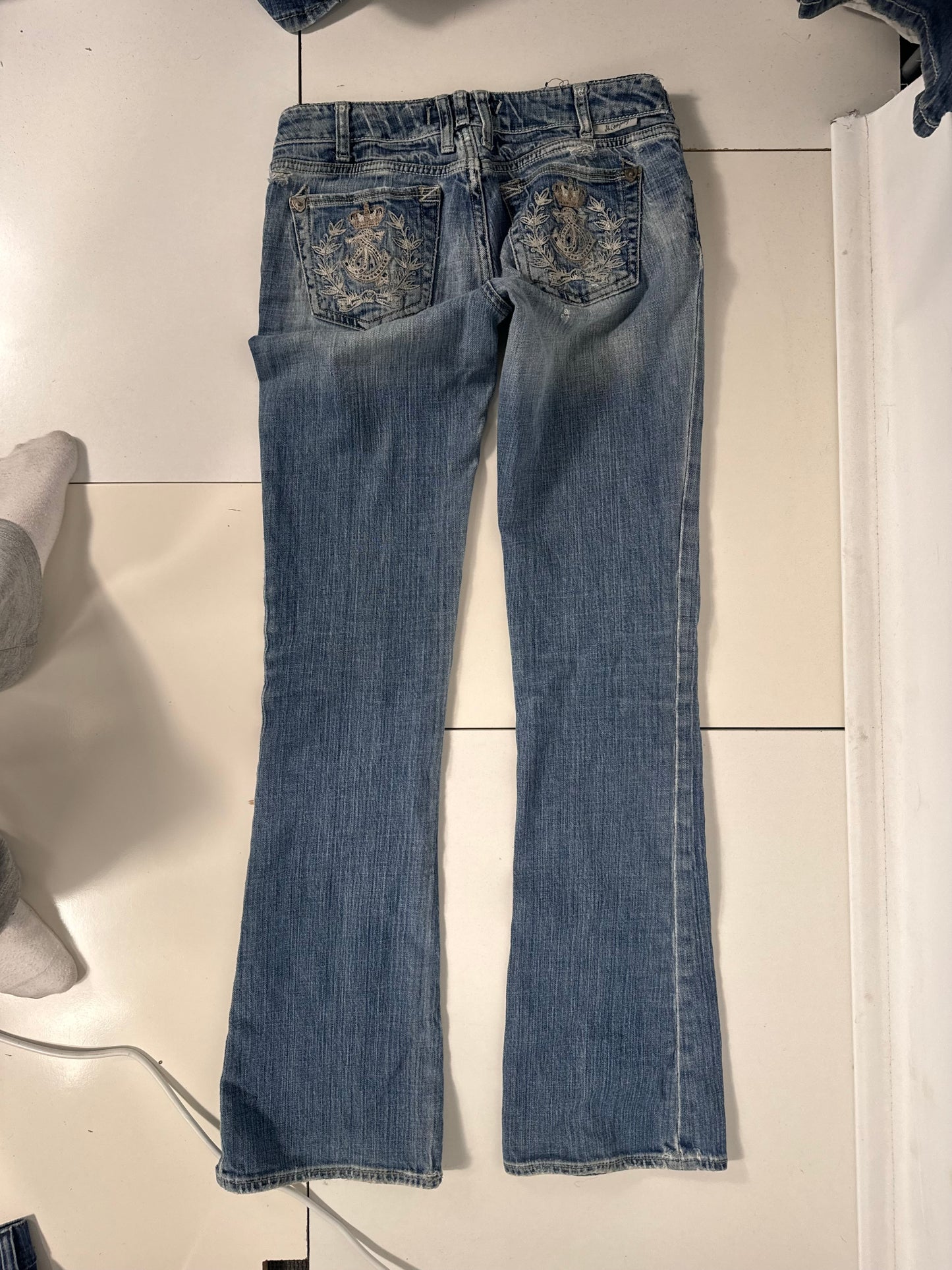 Lågmidjade jeans stl: XS