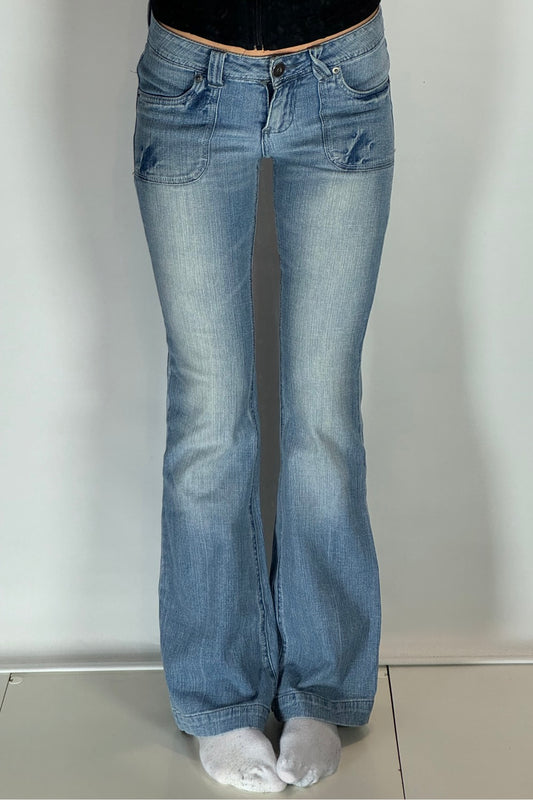Lågmidjade jeans stl: XS