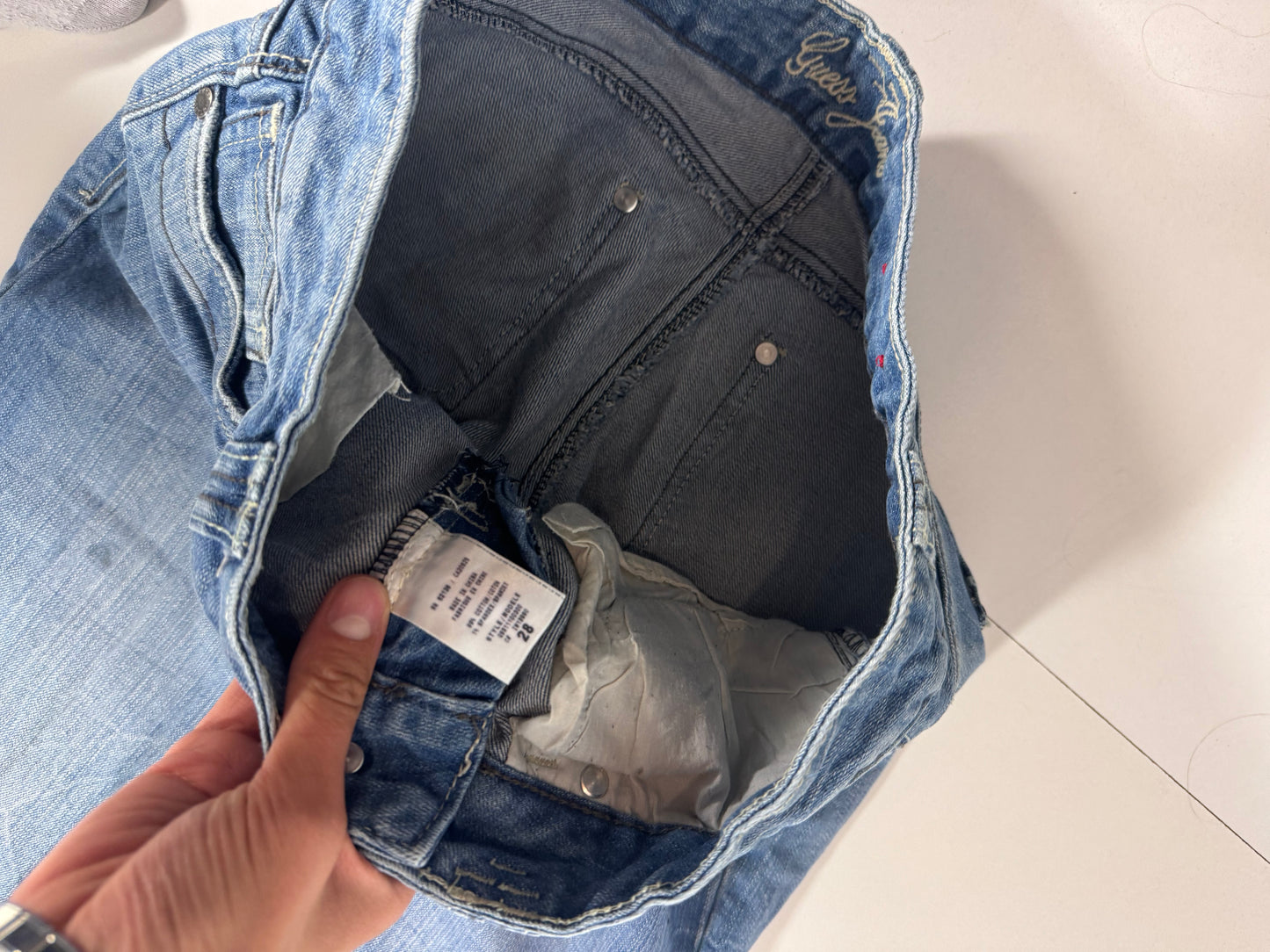 Lågmidjade jeans stl: XS