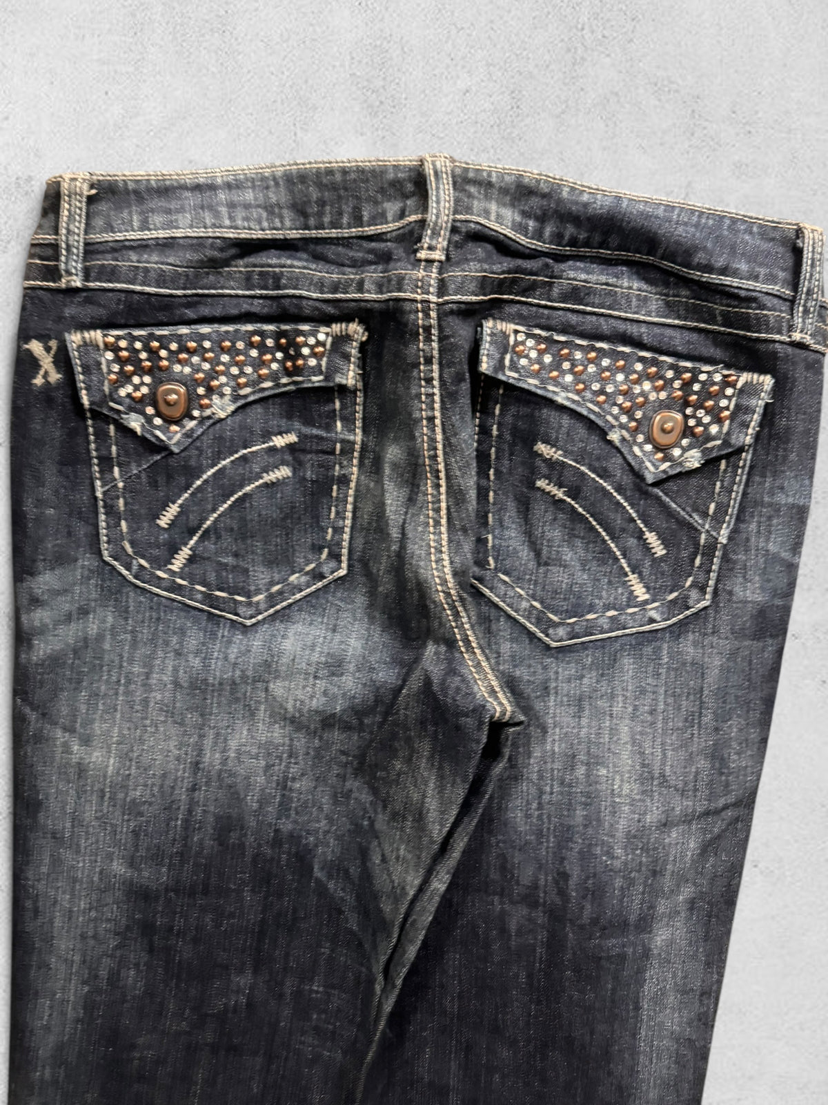 Lågmidjade jeans stl: M