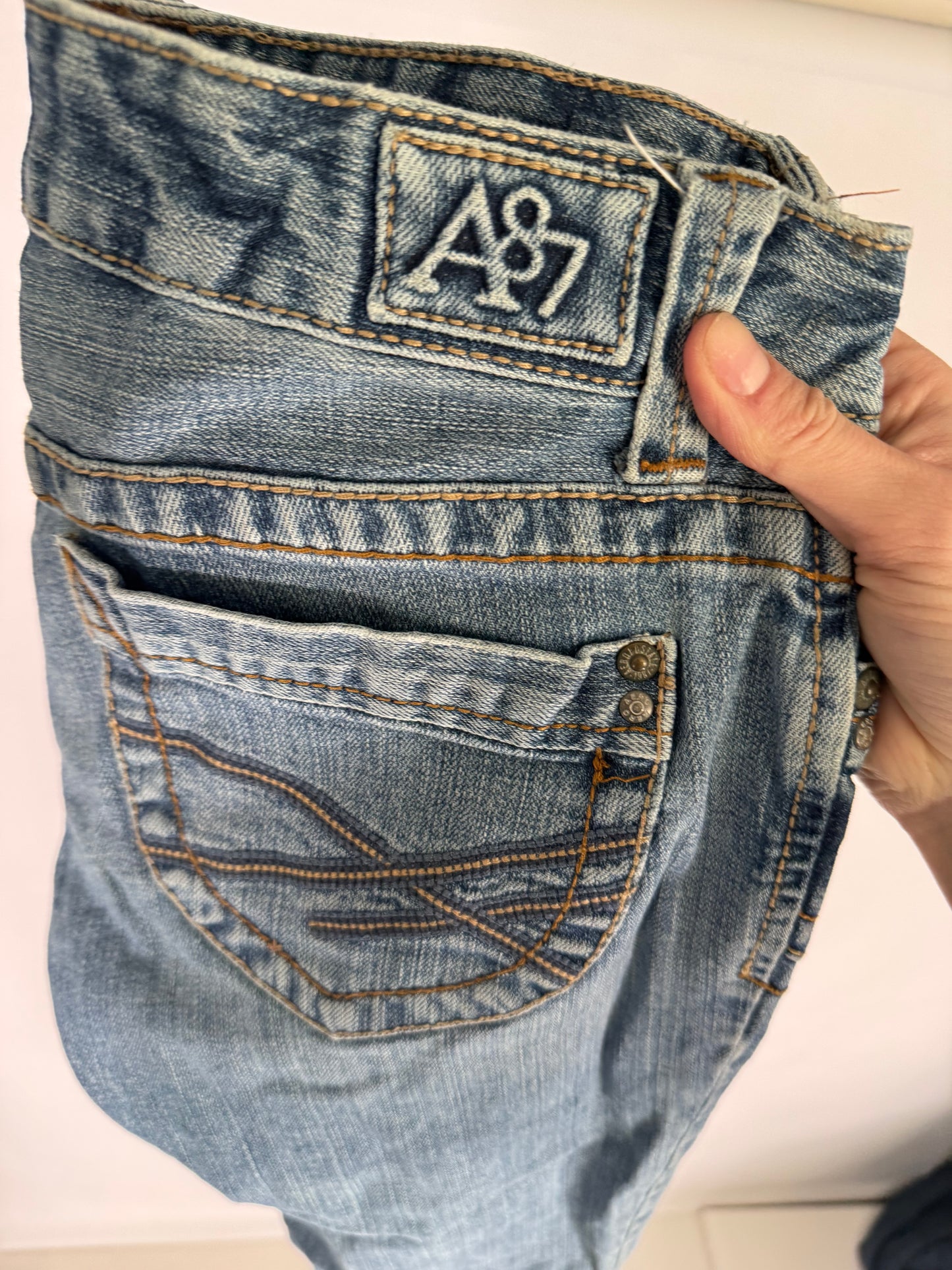 Lågmidjade jeans stl: XS