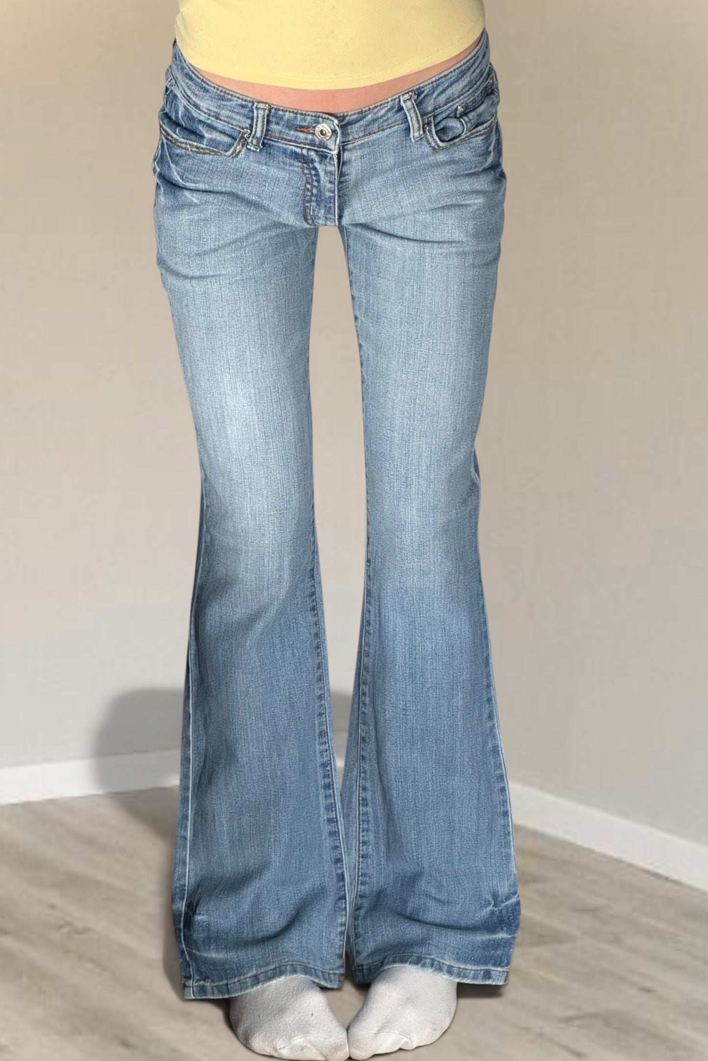 Lågmidjade jeans stl: S