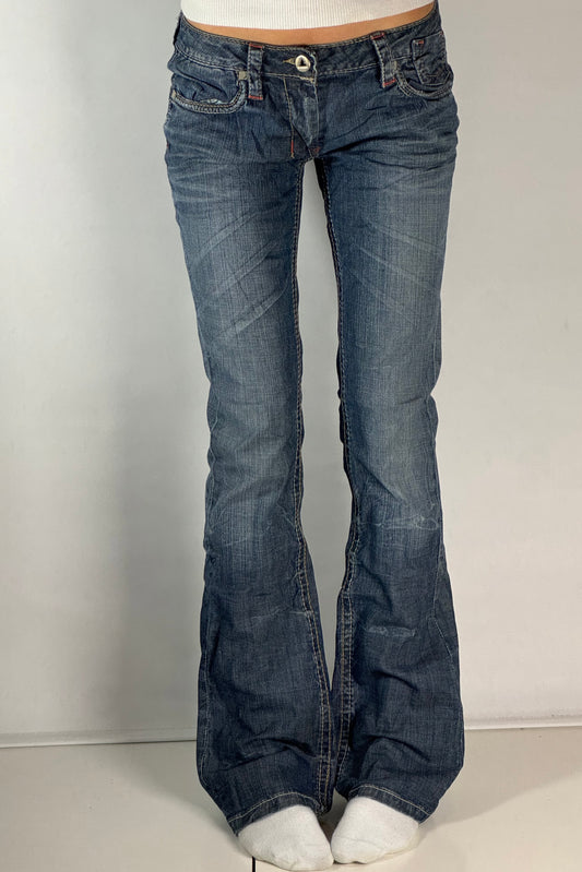 Lågmidjade jeans stl: XS