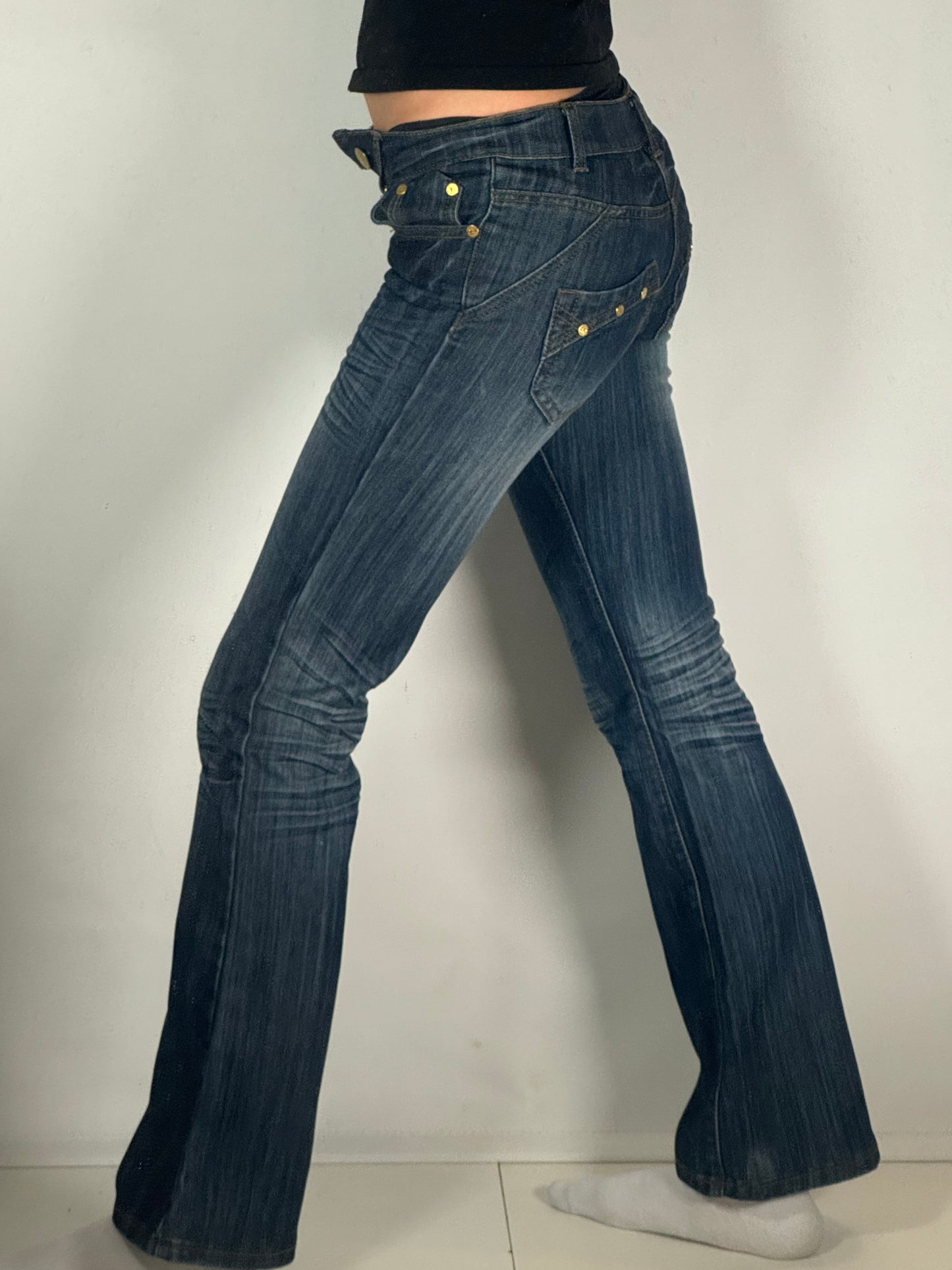 Lågmidjade jeans stl: XXS