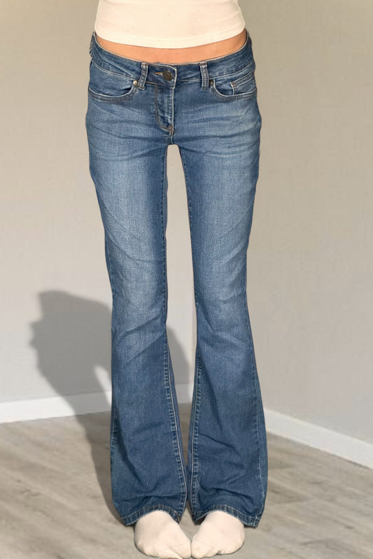 Lågmidjade jeans stl: S
