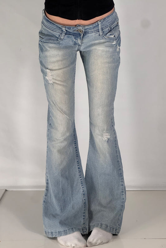 Lågmidjade jeans stl: S/M