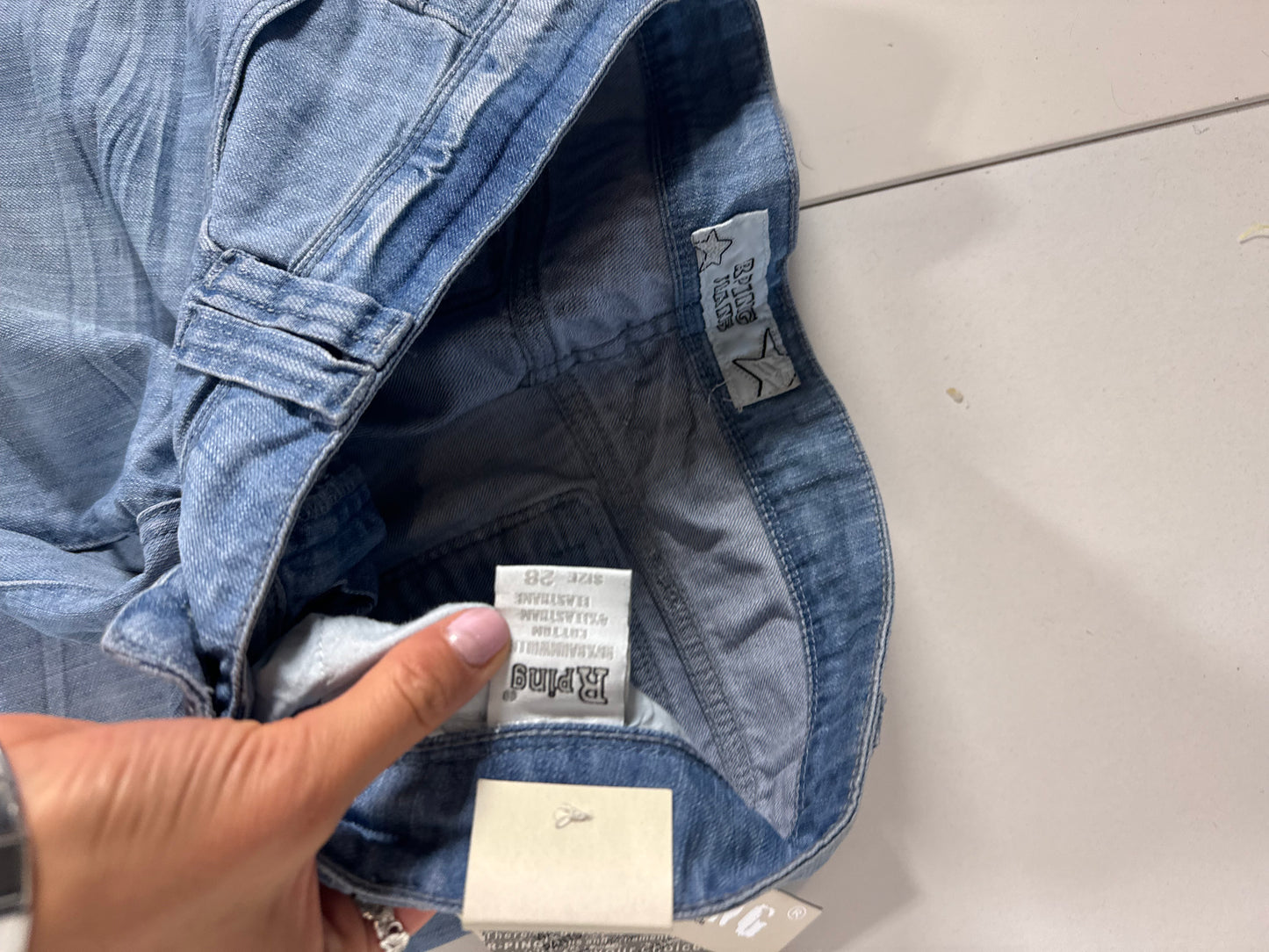 Lågmidjade jeans stl: XS