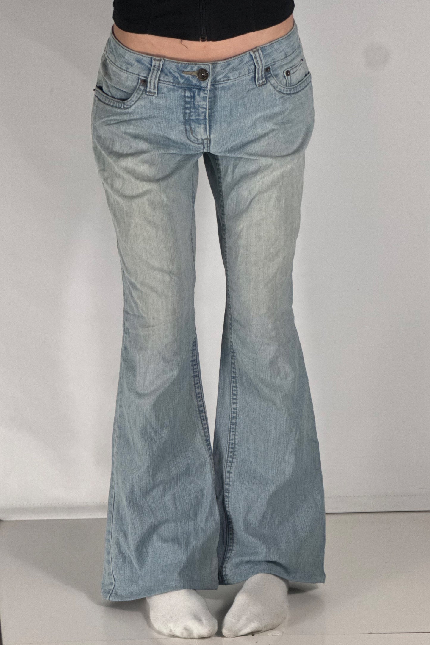 Lågmidjade jeans stl: M