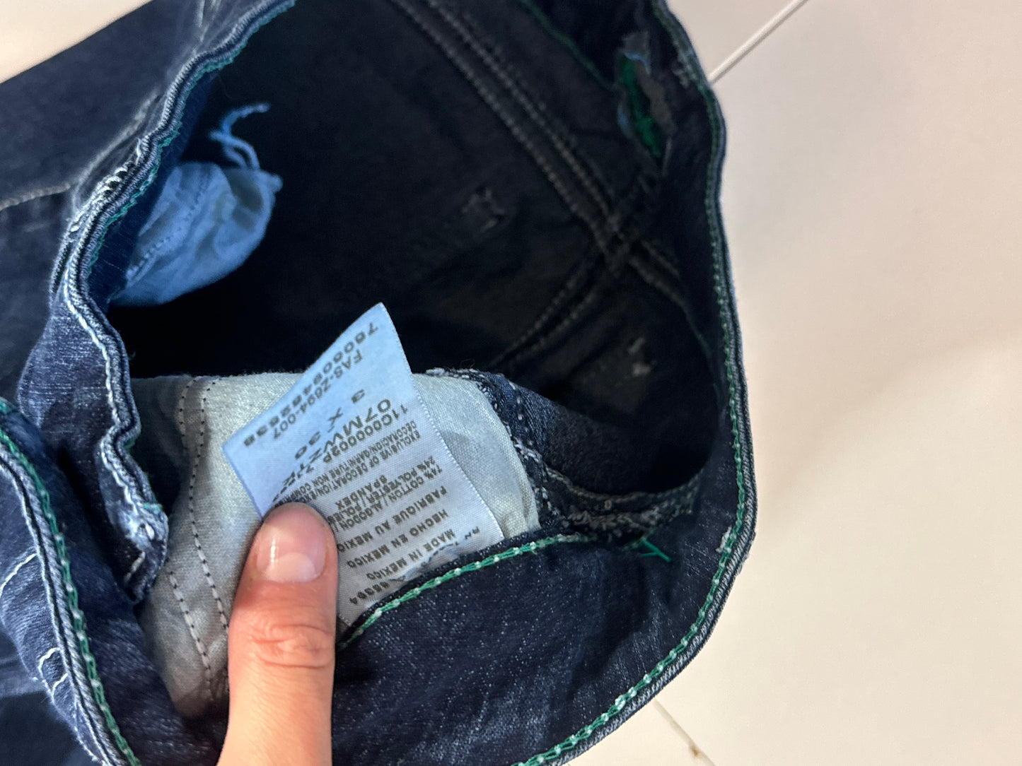 Lågmidjade jeans stl: XS