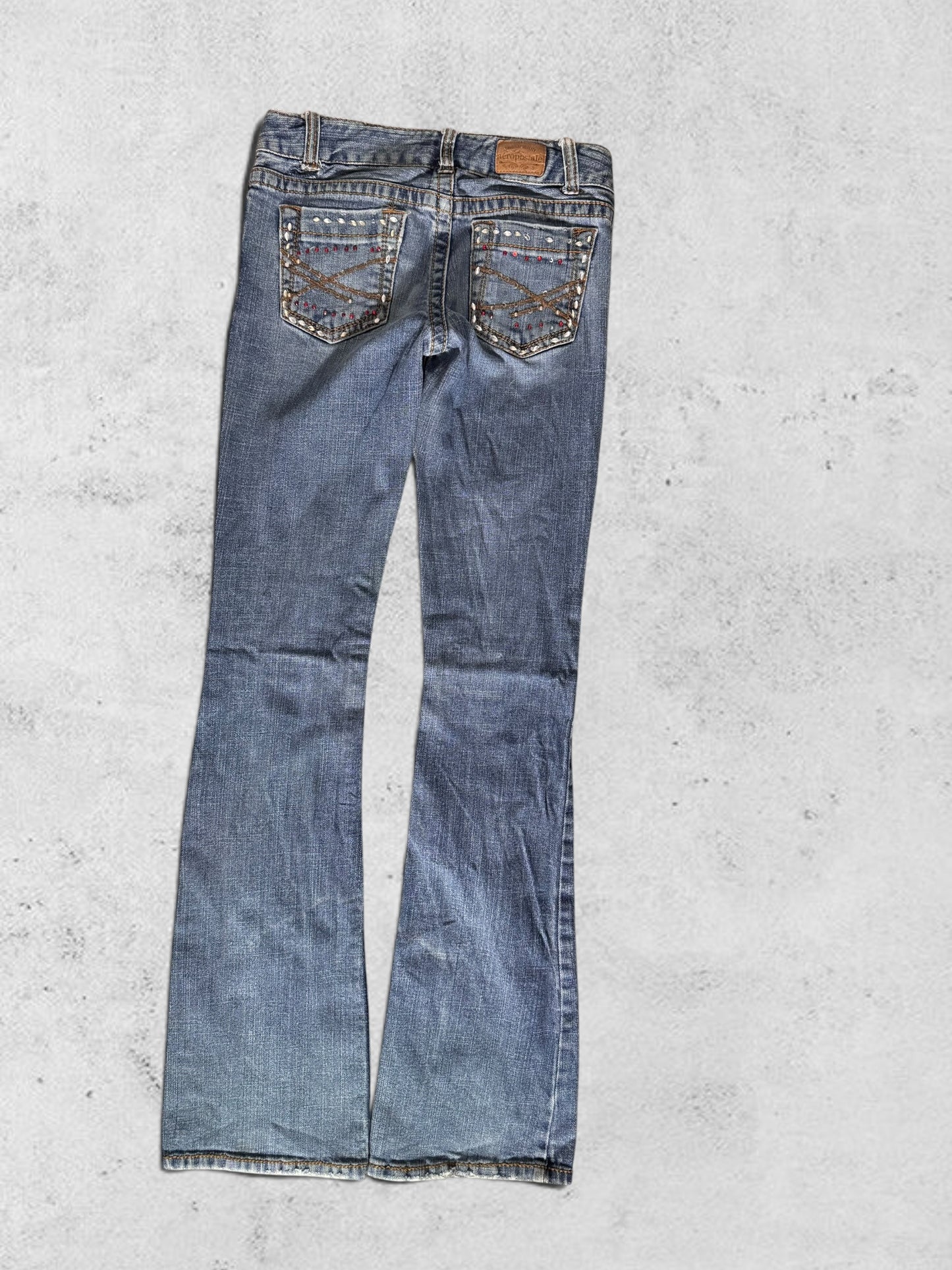 Lågmidjade jeans stl: XXS